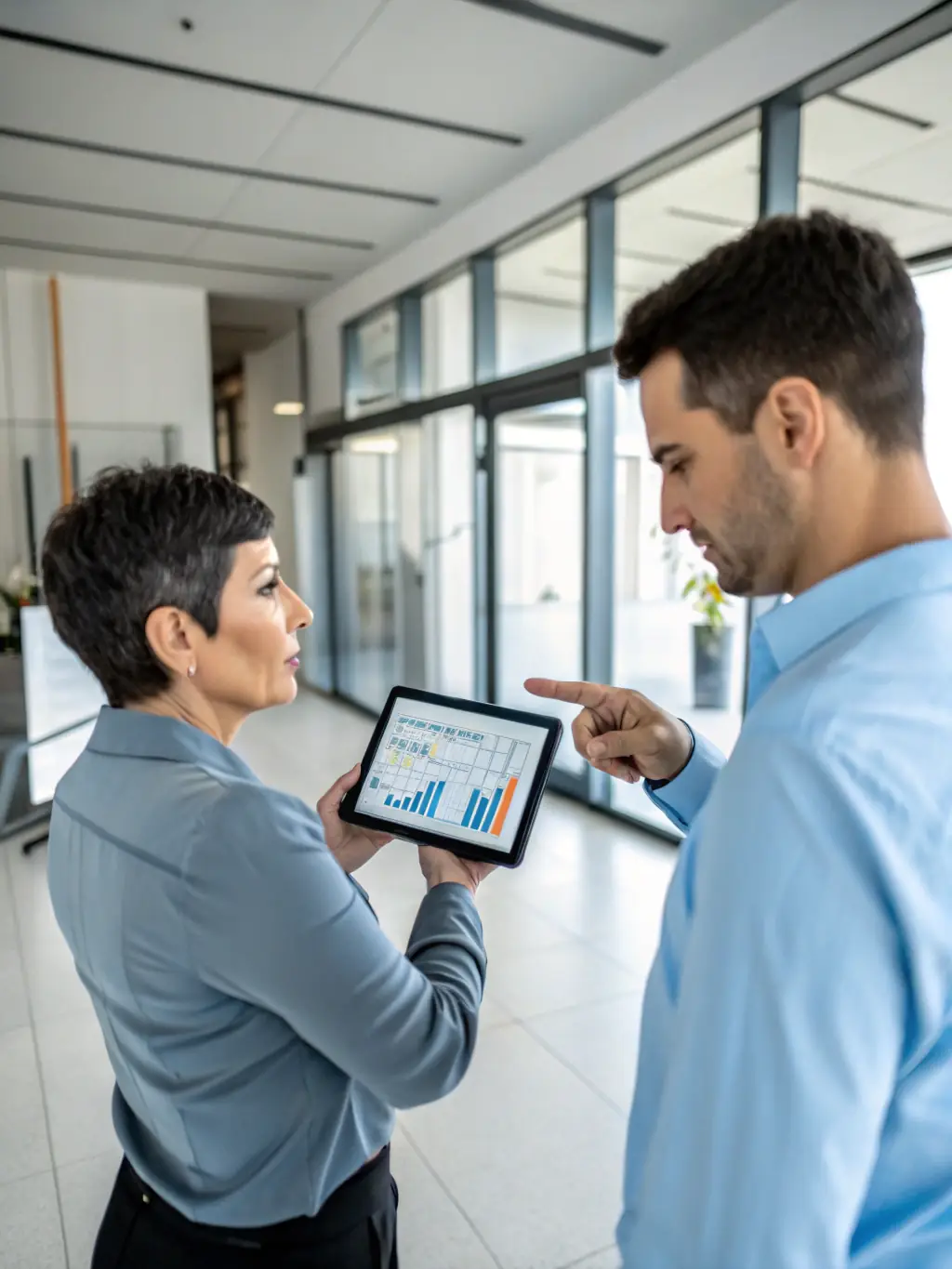 An EasyTaxGeorgia consultant providing personalized business advice to an Italian entrepreneur, discussing growth strategies and market opportunities.